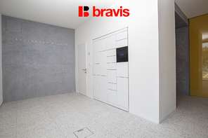 Pronájem ateliéru 2+kk, rezidence Diorit, Brno - Komín, garážové stání, zahrádka, novostavba