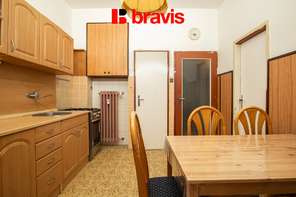 Pronájem bytu 1,5+1, Brno - střed, ul. Žižkova, zařízený, výtah, s balkónem, v blízkosti centra města a zastávky MHD