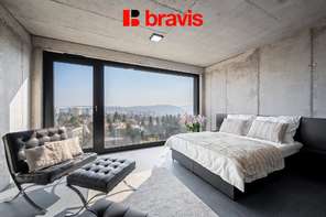 Bydlete nad městem | 1+kk, 36 m², Brno - Žabovřesky, minimalismus, smart home, jste první nájemník