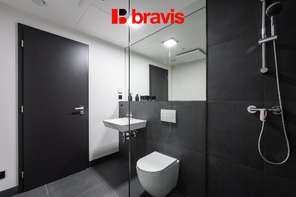 Bydlete nad městem | 1+kk, 36 m², Brno - Žabovřesky, minimalismus, smart home, jste první nájemník