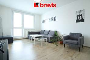 Pronájem bytu 3+kk 61 m², Brno - Kohoutovice, ulice Voříškova, kompletně vybavený, balkon