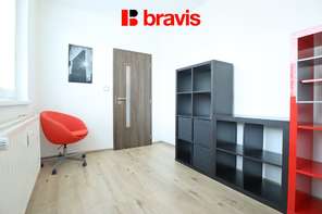 Pronájem bytu 3+kk 61 m², Brno - Kohoutovice, ulice Voříškova, kompletně vybavený, balkon