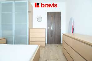 Pronájem bytu 3+kk 61 m², Brno - Kohoutovice, ulice Voříškova, kompletně vybavený, balkon