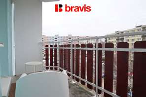 Pronájem bytu 3+kk 61 m², Brno - Kohoutovice, ulice Voříškova, kompletně vybavený, balkon