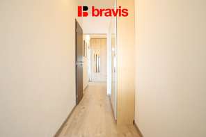 Pronájem bytu 3+kk 61 m², Brno - Kohoutovice, ulice Voříškova, kompletně vybavený, balkon