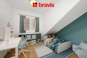 Prodej luxusního, nízkoenergetického rodinného domu 6+kk a 3+kk, ulice Wolkerova v srdci Mikulova s výjimečným výhledem, 2x dvojgaráž, nadstandardní vybavení