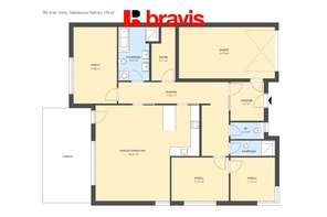 Prodej luxusní novostavby RD 4+kk s garáží a zahradou, obec Rebešovice