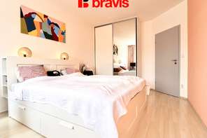 Pronájem prostorného bytu 2+kk, Brno - Komín, ul. Jundrovská, terasa, dvě parkovací stání