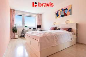 Pronájem prostorného bytu 2+kk, Brno - Komín, ul. Jundrovská, terasa, dvě parkovací stání