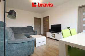 Pronájem bytu 3+1, ul. Blažkova, Brno - Lesná, balkon, sklep, částečně zařízený