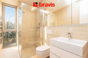 Rent apartment 1+kk, Brno - Pisárky, Vinařská street, furnished, balcony, cellar, parking