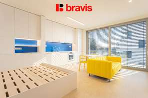 Rent apartment 1+kk, Brno - Pisárky, Vinařská street, furnished, balcony, cellar, parking