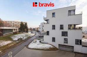 Rent apartment 1+kk, Brno - Pisárky, Vinařská street, furnished, balcony, cellar, parking