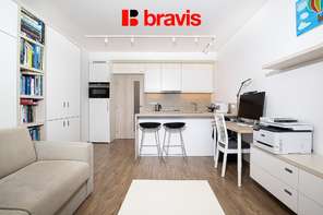 Pronájem bytu 1+kk, Brno - Bystrc, ul. Nad Přehradou, zařízený, blízko Brněnské přehradě