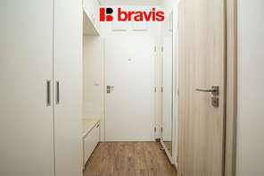 Pronájem bytu 1+kk, Brno - Bystrc, ul. Nad Přehradou, zařízený, blízko Brněnské přehradě