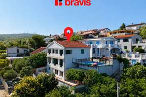 Prodej exkluzivního apartmánového domu, bazén, Chorvatsko, Meka Draga