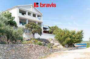 Prodej exkluzivního apartmánového domu, bazén, Chorvatsko, Meka Draga