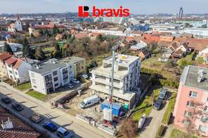 Prodej nadstandardního, moderního bytu 2+kk, 37,5 m², balkon 11,8 m², sklep, Brno - Horní Heršpice, parkování