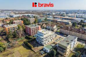 Prodej nadstandardního, moderního bytu 2+kk, 37,5 m², balkon 11,8 m², sklep, Brno - Horní Heršpice, parkování