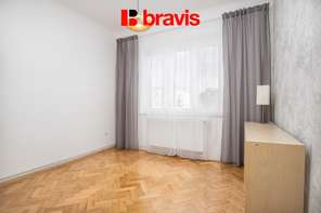 Pronájem bytu 2+kk, ul. Zahradníkova, Brno - Veveří, výborná lokalita, pracovna, balkon, sklep