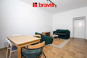 Pronájem bytu 2+kk, ul. Zahradníkova, Brno - Veveří, výborná lokalita, pracovna, balkon, sklep