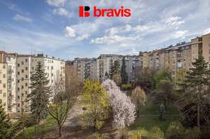 Pronájem bytu 2+kk, ul. Zahradníkova, Brno - Veveří, výborná lokalita, pracovna, balkon, sklep