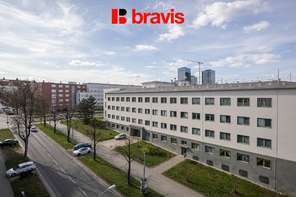 Pronájem bytu 2+kk, ul. Zahradníkova, Brno - Veveří, výborná lokalita, pracovna, balkon, sklep