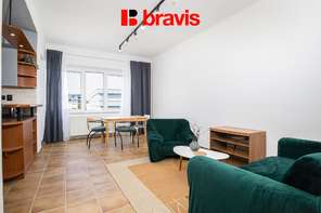 Pronájem bytu 2+kk, ul. Zahradníkova, Brno - Veveří, výborná lokalita, pracovna, balkon, sklep