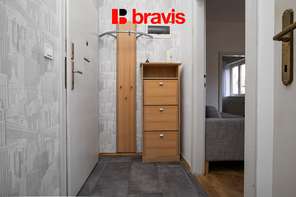 Pronájem bytu 2+kk, ulice Zahradníkova, Brno - Veveří, zařízený, balkon, sklep