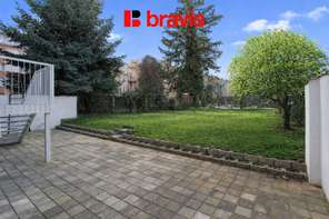 Pronájem bytu 1+kk, ul. Tyršova, Brno - Královo Pole, částečně zařízený, zahrada