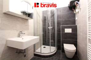 Pronájem bytu 1+kk, ul. Tyršova, Brno - Královo Pole, částečně zařízený, zahrada