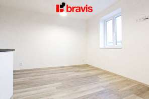 Pronájem bytu 1+kk, ul. Tyršova, Brno - Královo Pole, částečně zařízený, zahrada