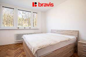 Prodej bytu 2+1, Brno - Lesná, ulice Milénova, lodžie, prostorná komora v bytě