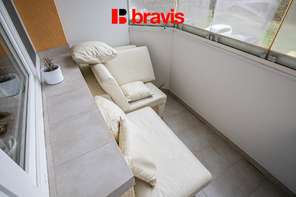 Prodej bytu 2+1, Brno - Lesná, ulice Milénova, lodžie, prostorná komora v bytě