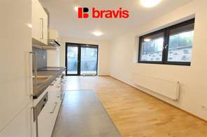 Sublease of a 2+kk apartment, Úpatní street, Brno - Nový Lískovec, terrace, air conditioning, possibility of reserved parking