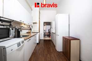 Prodej bytu 3+1, ul. Zahradnická,  Brno - Staré Brno, sklep, dvůr se zahradou