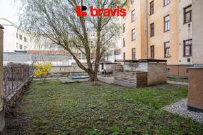 Prodej bytu 3+1, ul. Zahradnická,  Brno - Staré Brno, sklep, dvůr se zahradou