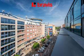 Pronájem bytu 1+kk, ulice Příkop, novostavba, klimatizace