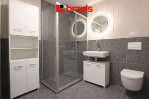 Pronájem bytu 1+kk, výhoda prvního nájemníka, Brno - Zábrdovice, ulice Bratislavská, sklep, balkon, parkování v garáži, zdarma gym a sauna