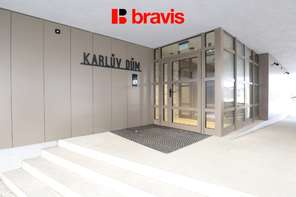 Pronájem bytu 1+kk, výhoda prvního nájemníka, Brno - Zábrdovice, ulice Bratislavská, sklep, balkon, parkování v garáži, zdarma gym a sauna