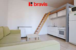 Apartment for rent, 1+kk, Brno - střed, Štěpánská street, furnished, basement