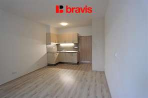 Pronájem bytu 1+kk, Brno - Řečkovice, novostavba, částečně zařízený, ul. Medlánecká