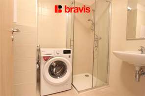 Pronájem bytu 1+kk, Brno - Řečkovice, novostavba, částečně zařízený, ul. Medlánecká