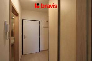 Pronájem bytu 1+kk, Brno - Řečkovice, novostavba, částečně zařízený, ul. Medlánecká