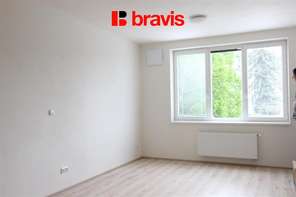 Pronájem bytu 1+kk, Brno - Řečkovice, novostavba, částečně zařízený, ul. Medlánecká