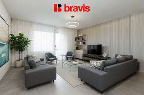 Velkorysý byt 3+1 s dvěma lodžiemi 110 m2 a potenciálem krásné rekonstrukce – Brno-Komín