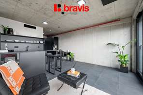 Pronájem 2+kk, Brno - Žabovřesky, ulice Královopolská, lodžie, výhled