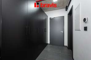 Pronájem 1+kk  Brno - Žabovřesky, ulice Královopolská, lodžie