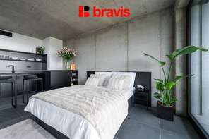 Pronájem 1+kk  Brno - Žabovřesky, ulice Královopolská, lodžie