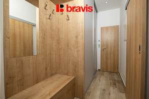 Pronájem zařízeného zrekonstruovaného bytu 1+kk, ulice Horova, Brno - Žabovřesky